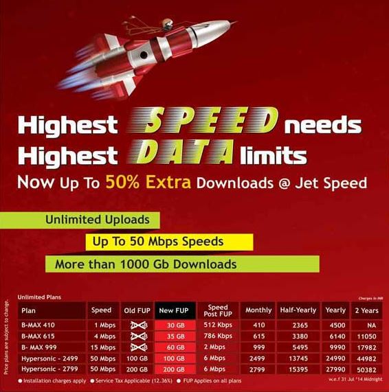 Beam-broadband-plans