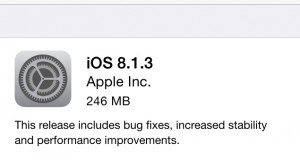 iOS 8.1.3 Update Reduces Amount of Free Space Required for OTA Update